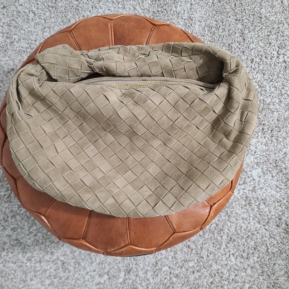 Bottega- teen Jodie-suede leather bag